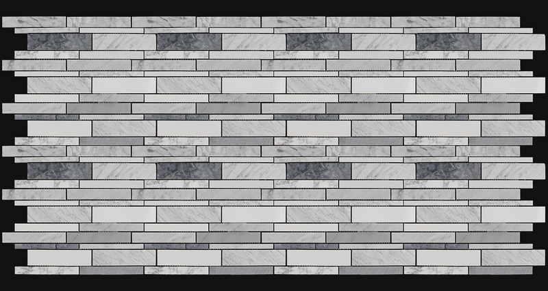 3334 - Marble- Stacked Stone Mix